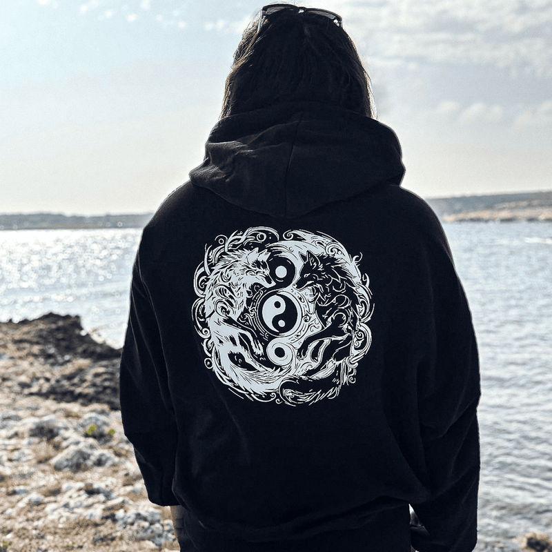 Sweat à Capuche - Wolf